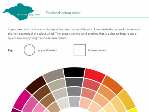 Fieldwork colour wheel