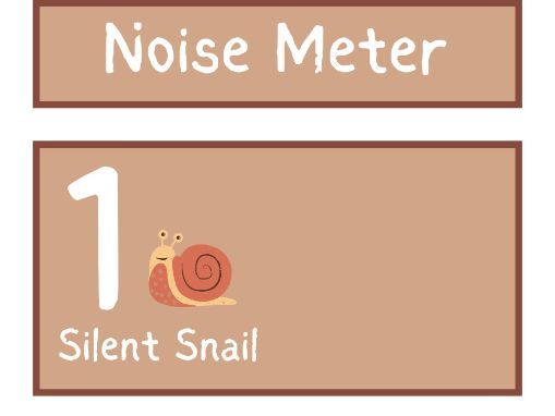 Classroom Noise Level Chart – Animal Voice Meter