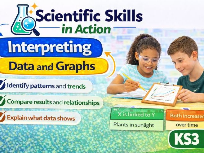 Interpreting Data and Graphs (KS3 Science Skills): Investigate Like a Scientist