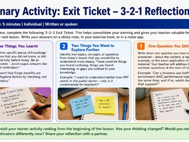 AS Business - 2.2.4 Motivation methods in practice (Premium Version)