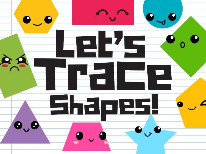 Fun 2D Shapes Tracing & Identification Worksheets: Early Geometry & Fine Motor Skills (Pre-K/Kinderg