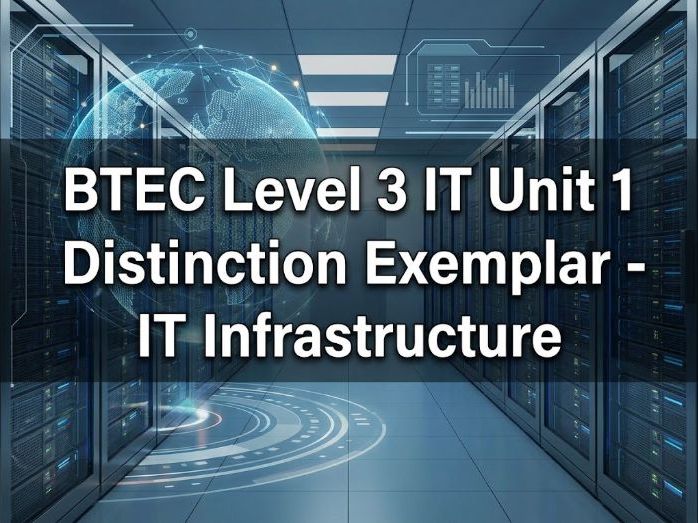 BTEC Level 3 IT Unit 1 Distinction Exemplar Work (A, B & C)