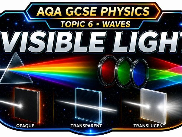 Visible Light (AQA GCSE Physics)