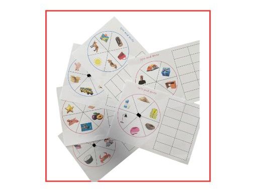 Spin and Read Activity / CVC-CCVC-CVCC