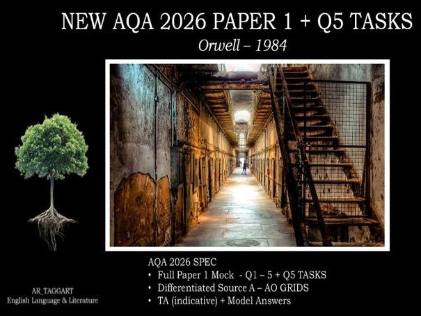 ORWELL PAPER 1 | 2026 FULL MOCK | Q5 TASKS
