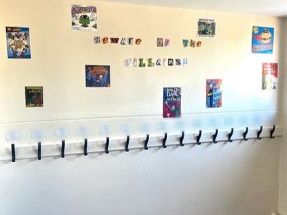Villains Reading Display