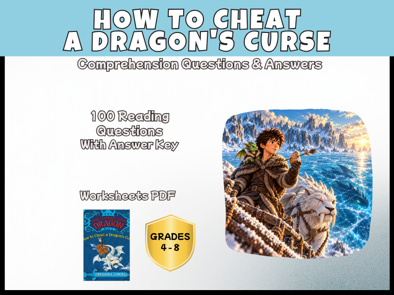 How to Train Your Dragon How to Cheat a Dragon’s Curse Reading Comprehension Questions | Years 5-8