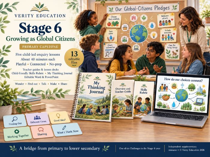 Global Perspectives Stage 6: My Global Footprint (Capstone)