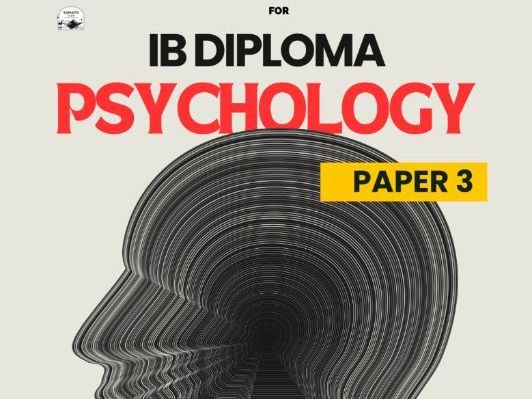 IB DP Psychology Paper 3 Master Revision Guide (HL) I FA2027