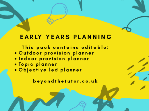 Early Years Planning Bundle