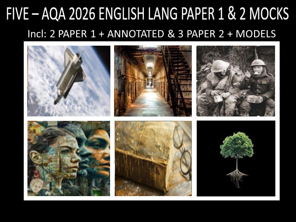 FIVE - AQA PAPER 1 & 2 | 2026 FULL MOCKS | ANNOTATED | MODELS
