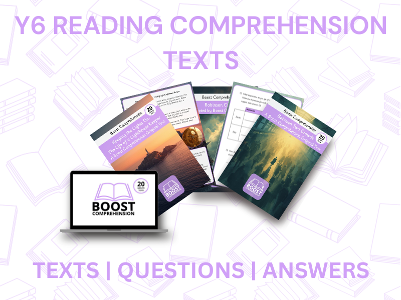 Year 6 Reading Comprehension Texts Pack 1