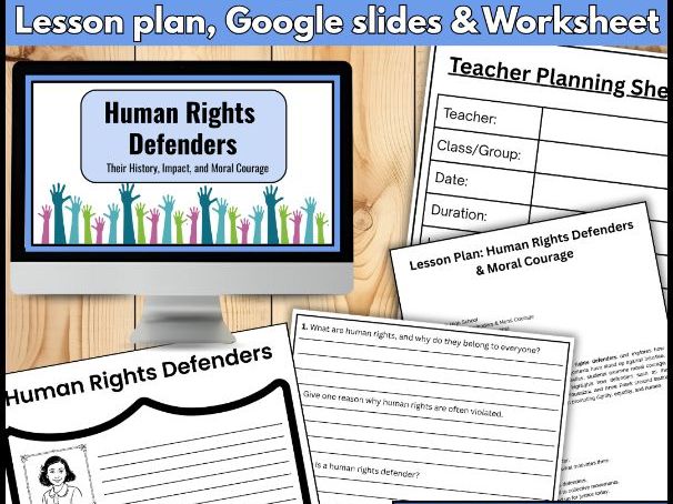 Human Rights Defenders Complete Teacher's Set