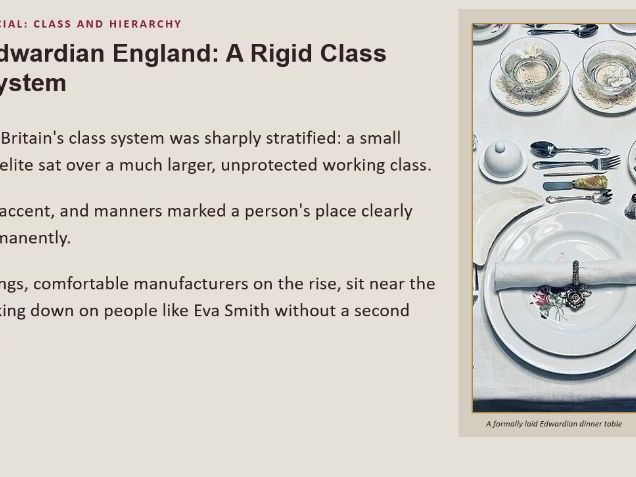 An Inspector Calls Context PPT and Worksheet