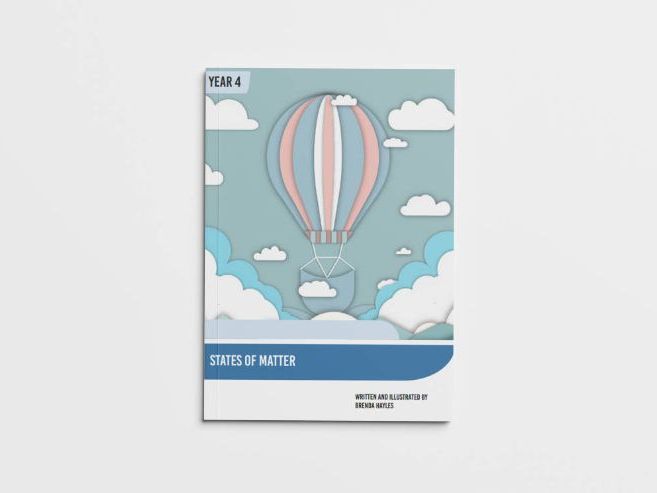 States of Matter Y4 Booklet | Solids, Liquids, Gases & Water Cycle