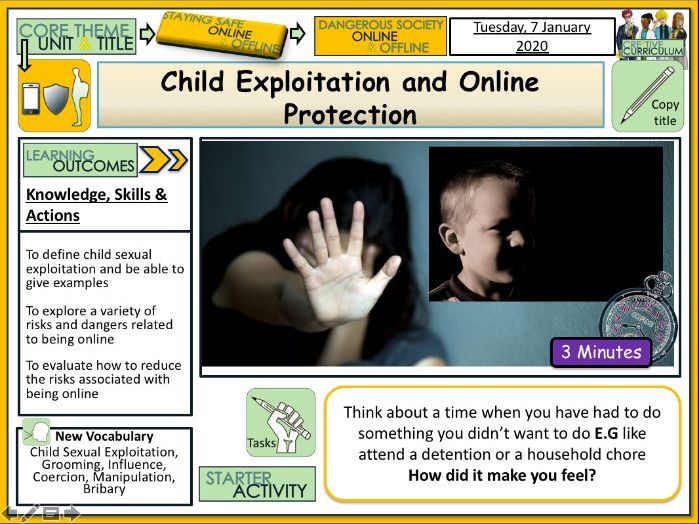 Child Exploitation and Online Protection
