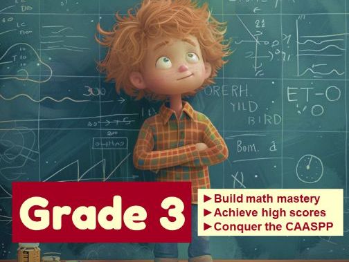 California CAASPP Math Practice Test for Grade 3