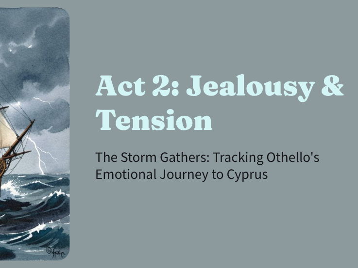 Othello - Act 2: Jealousy & Tension