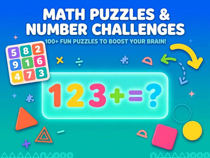 Number Challenge Lab Math Activity Book