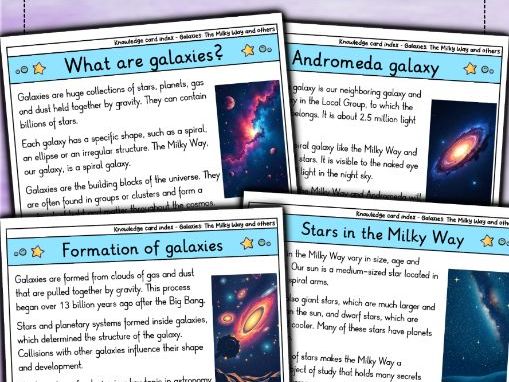 Galaxies - Flashcards | Astronomy | Types | Structure & Formation