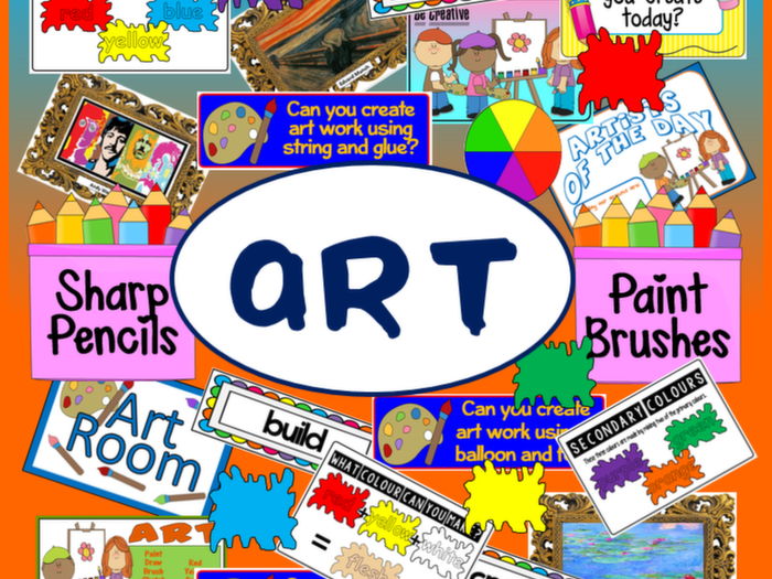 ART TEACHING RESOURCES DRAWING PRIMARY EARLY YEARS DISPLAY CREATIVE COLOURS