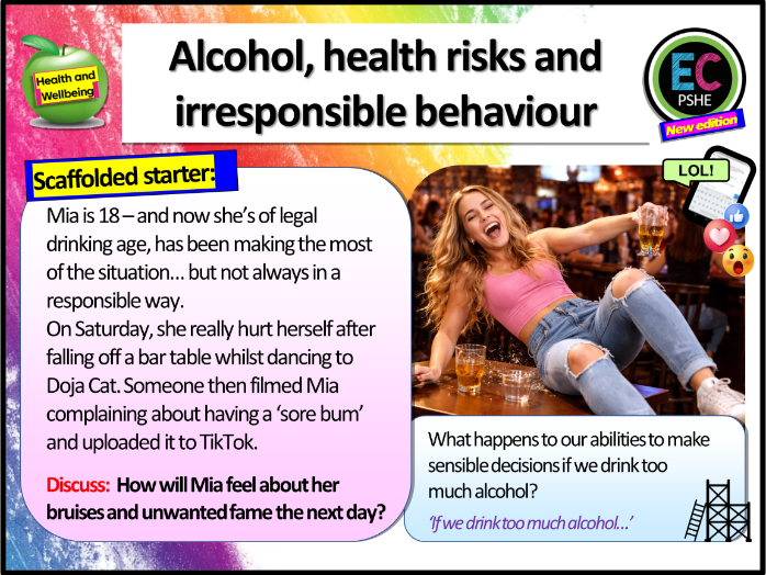 KS5 PSHE Alcohol