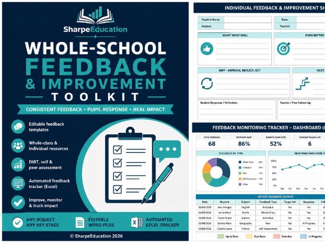Whole-School Feedback & Improvement Toolkit | Any Subject