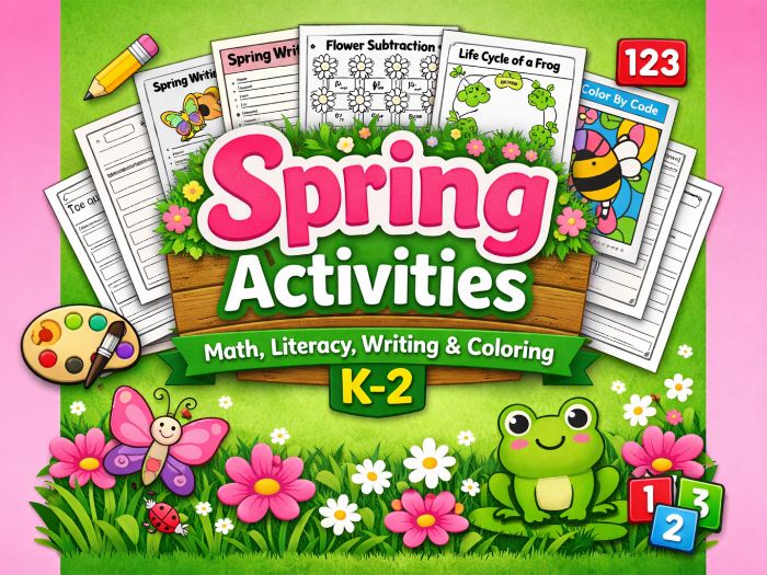 Spring Activities Bundle