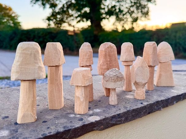 Whittle a mushroom tutorial