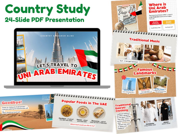 United Arab Emirates Country Study | Geography & Culture Presentation