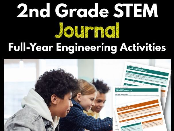 2nd Grade STEM Journal | Full-Year Engineering Activities