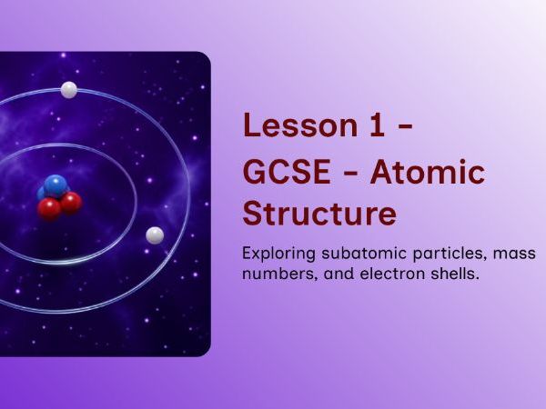GCSE - Atomic Structure – Lesson 1: Subatomic Particles