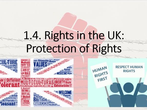 UK Politics (Paper 1) Democracy and Participation, Lesson 10 (Protection of Rights)