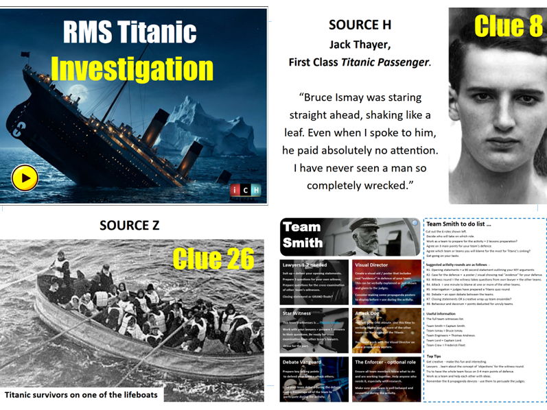 History Detective - Titanic Who Was To Blame?