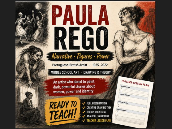 Paula Rego: Narrative Art and Expressive Figure Drawing Lesson