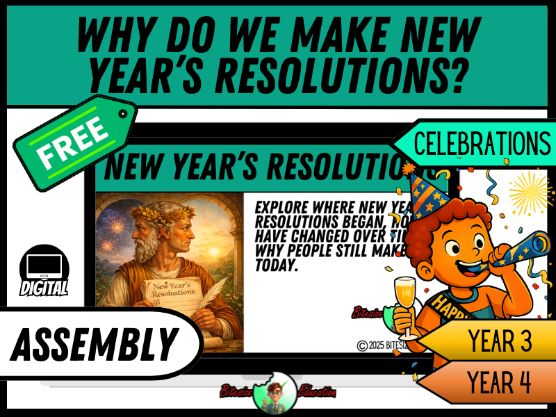 Why Do We Make New Year’s Resolutions? | Assembly Presentation | Year 3/4