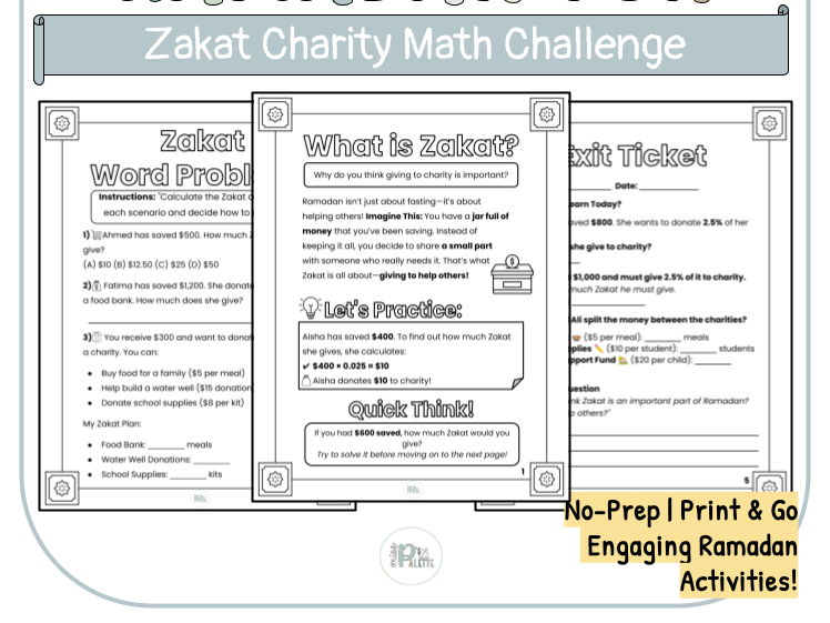 Zakat Math Charity Challenge