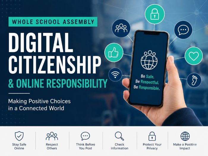 Whole School Assembly: Digital Citizenship & Online Responsibility