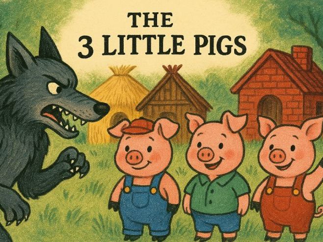 The 3 Little Pigs Talk for Writing Planning and Resources EYFS Nursery and Reception
