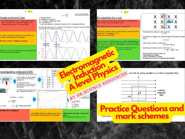 Electromagnetic Induction A level Physics