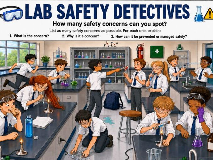 Lab Safety Detectives | KS3 Science