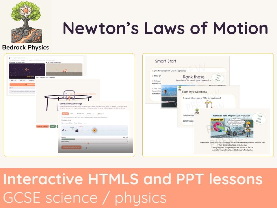 Newton's Laws - complete lessons