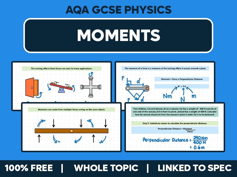 GCSE AQA Physics Complete Lesson - Moments