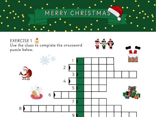 Christmas Worksheet