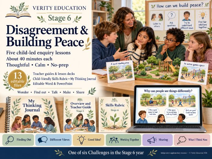 Global Perspectives Stage 6: Peace and Getting Along (Enquiry)