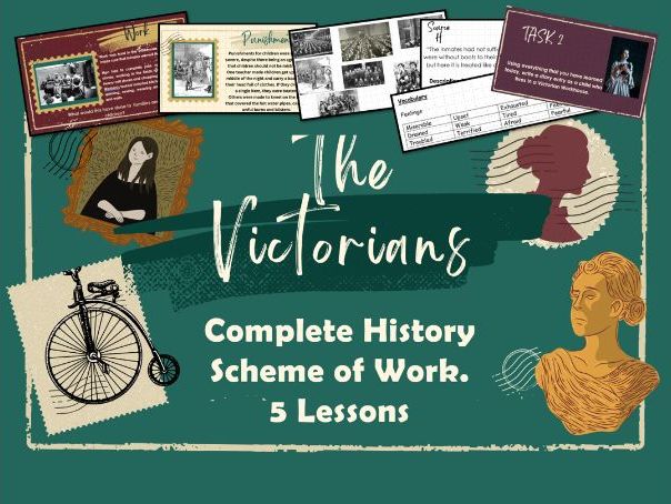 The VIctorians -  Complete History Scheme of Work KS2.
