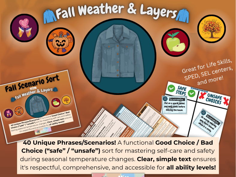 Fall Weather & Layers Sort: Safe Steps & Unsafe Choices