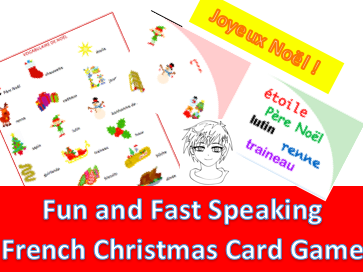 Christmas Cards Game- Jeu de cartes de Noël