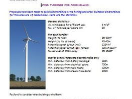 Wind Farm Decision Making GIS