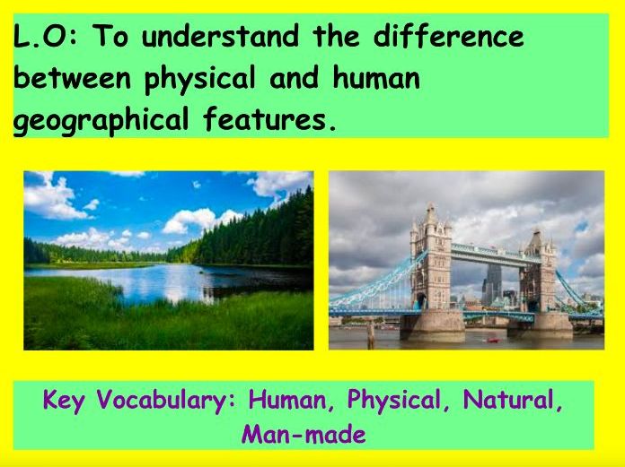 Human or Physical? Understanding Geographical Features – KS2 Lesson